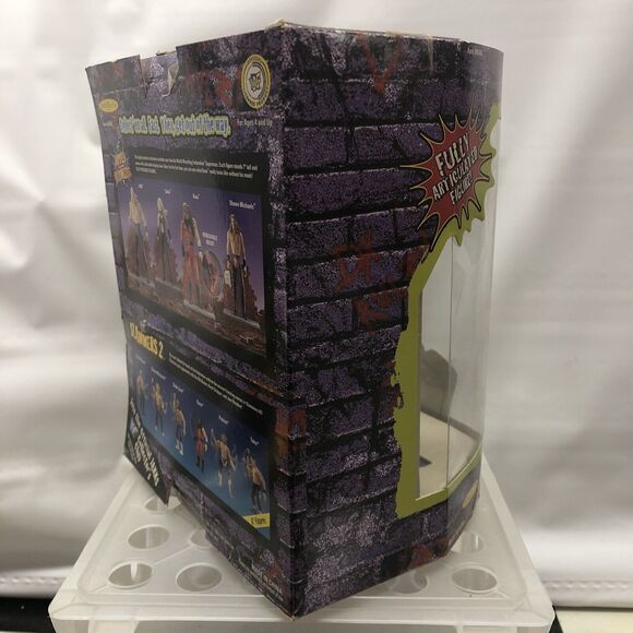 VTG 1998 WWF Shawn Michaels Ripped & Ruthless 2 HBK Jakks Action Figure NIP WWE - Picture 5 of 11